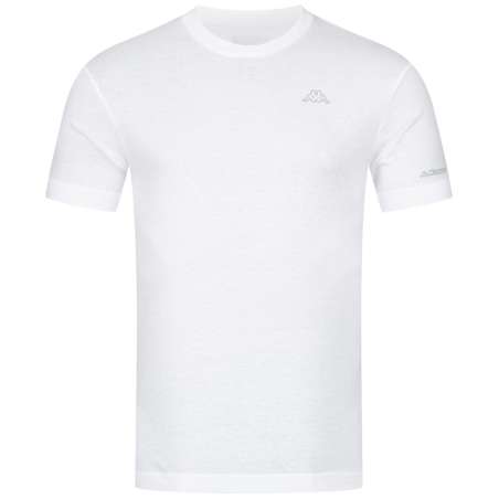 KAPPA Männer T-Shirt Einzeln Bright White Vorderseite