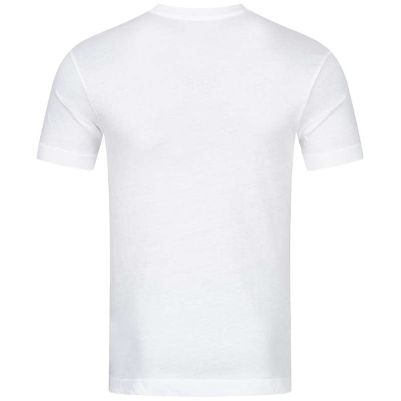 KAPPA Männer T-Shirt Einzeln Bright White Rückseite