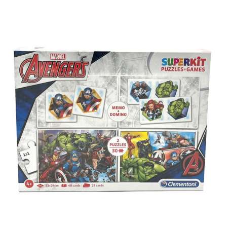 CLEMENTONI Puzzle -"Marvel Avengers" 2 Puzzle 30 Teile Vorderseite