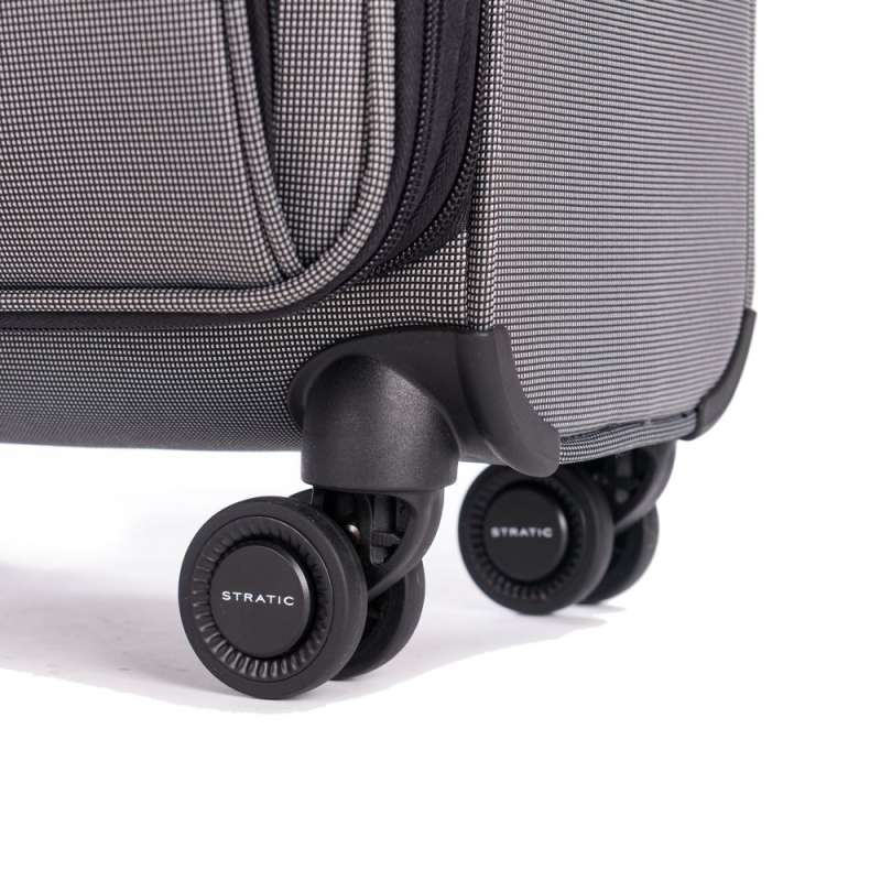 STRATIC BENDIGO LIGHT + Koffer S Silver 4 Rollen