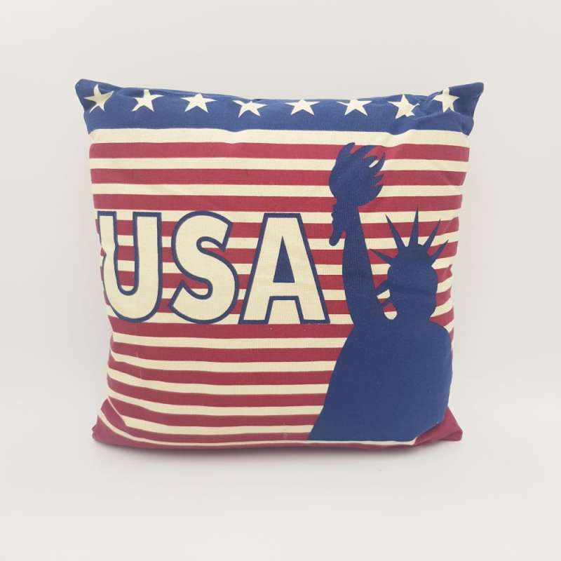 Kissen Stars and Stripes USA 40 x 40 cm