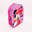 VADOBAG Rucksack Minnie Mouse (3D) seitlich mit Reißverschluss