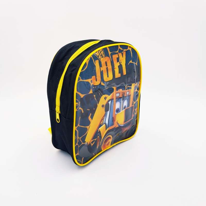 JCB Rucksack Joey seitlich mit Reißverschluss