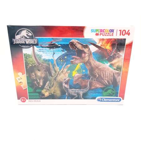 CLEMENTONI Puzzle "Jurassic World" - 104 Teile Vorderseite