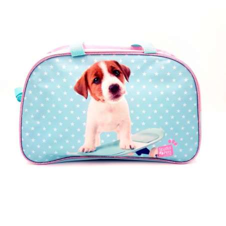 PASO Studio Pets Schultertasche „Skateboard“ Vorderseite mit Motiv
