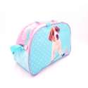 PASO Studio Pets Schultertasche „Skateboard“ seitlich mit Reißverschluss