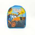 JCB Kindergartenrucksack "Let's get messy" Motiv