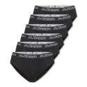 KAPPA Herren Unterwäsche - Slips black beauty 6er Set