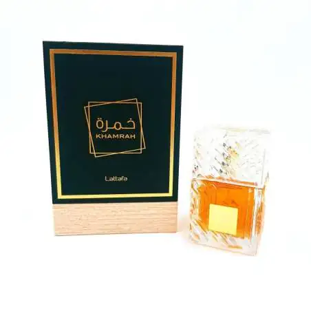 LATTAFA Khamrah Eau De Parfum 100 ml Flasche mit Verpackung