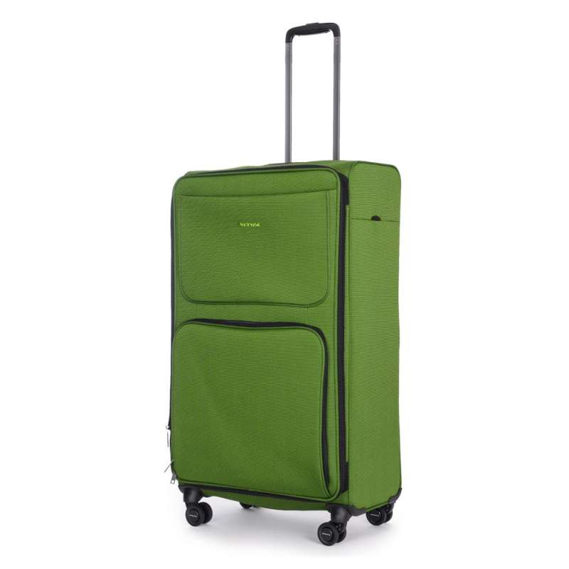 STRATIC BENDIGO LIGHT + Koffer L green Vorderseite seitlich