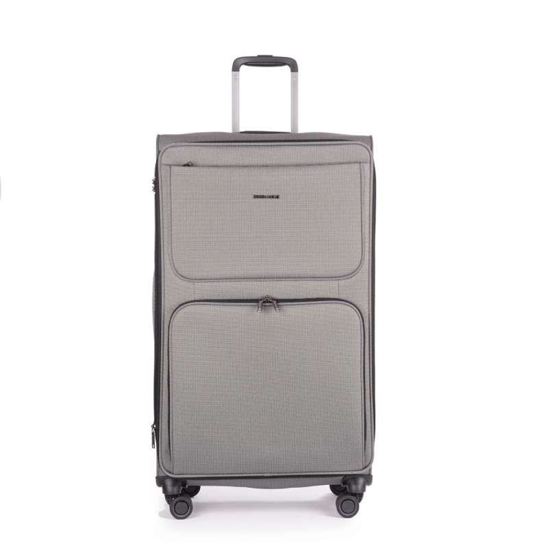 STRATIC BENDIGO LIGHT + Koffer L silver Vorderseite
