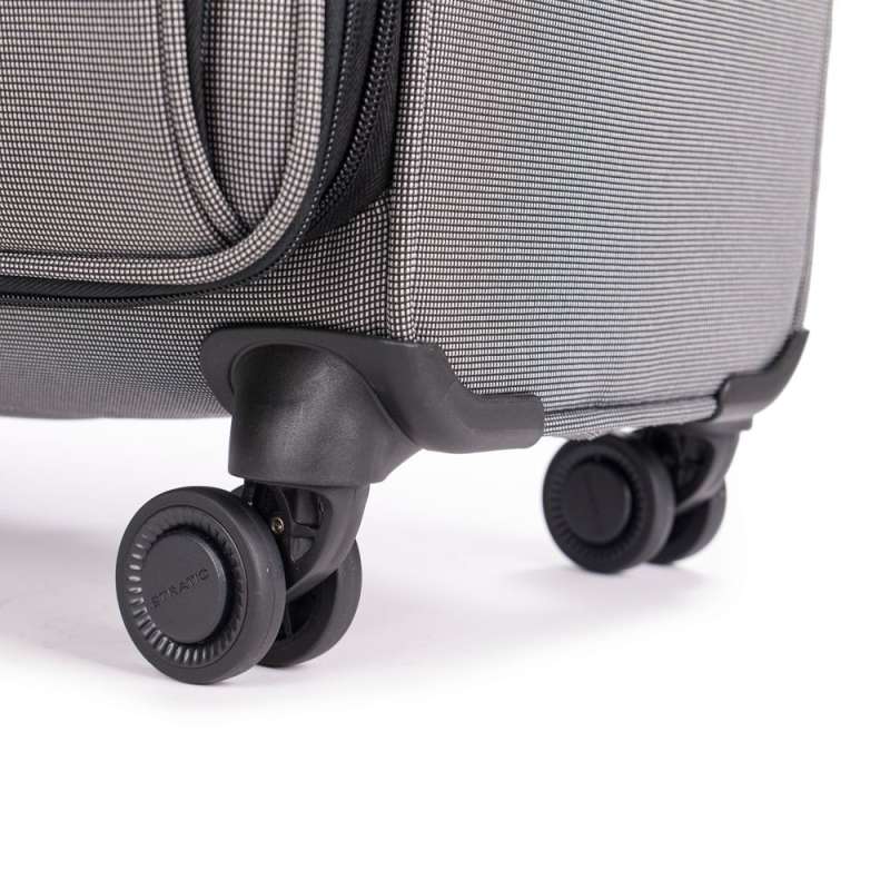 STRATIC BENDIGO LIGHT + Koffer L silver Rollen